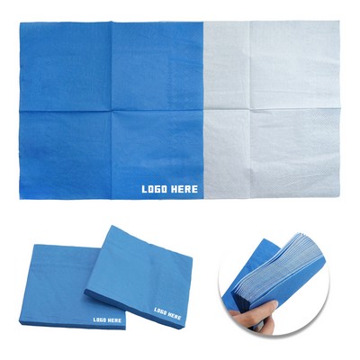 2Ply 5" x 5" Full Color Dinner Napkin