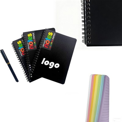 Rainbow Inside Coil Notebook