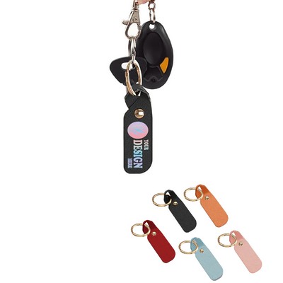 Full Color Costom PU Keychain