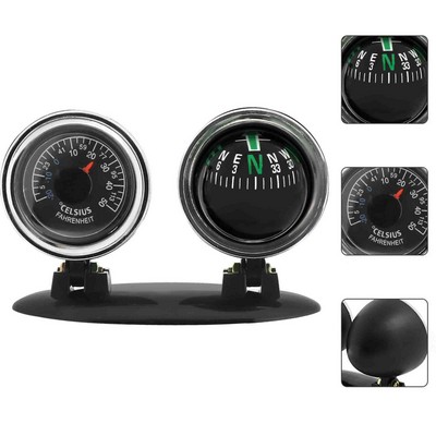 Adjustable Ball Night Vision Compass Boat Dash Mount
