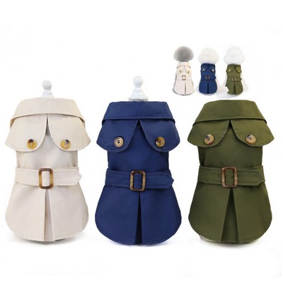 Winter/Autumn Windbreaker for Small Dog