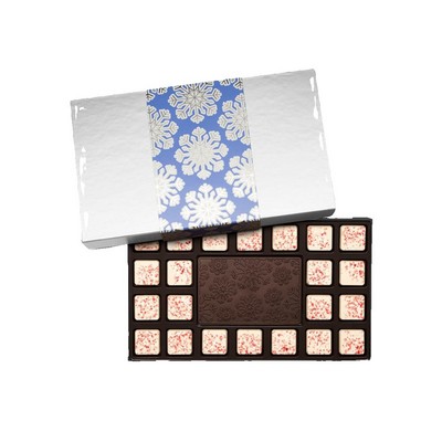Snowflake 23-Piece Peppermint Bark Ensemble Gift Set with Luxury Holiday Packaging