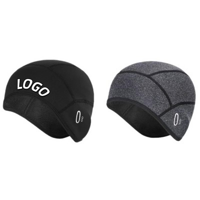 Skull Cap Helmet Liner With Eyeglasses Holes