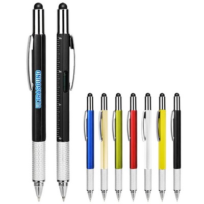 Multifunctional Plastic Tool Pen