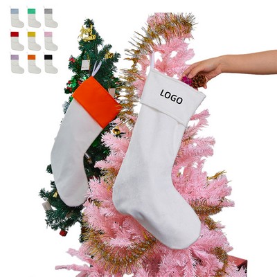 Crystal Velvet Christmas Tree Ornament Gift Bag