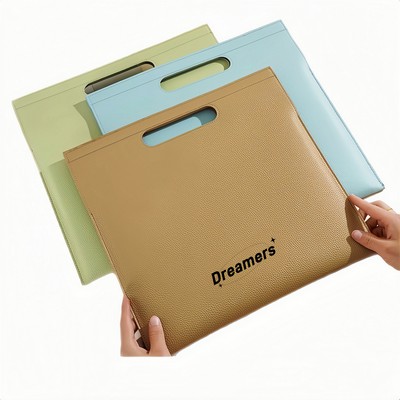 A4 Magnetic Closure File Bag