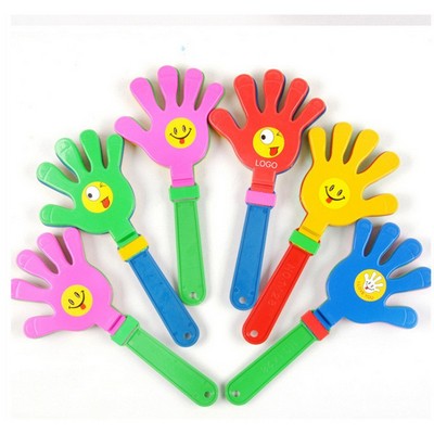 28CM Large Hand Clapper Noise Maker Plastic Toy Clapping Hand Palm Toy for Parties and Sports Events
