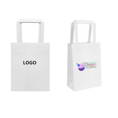 Small White Paper Bag