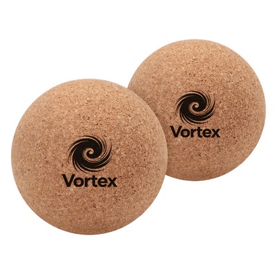 2.4" Cork Massage Ball Yoga Ball For Release