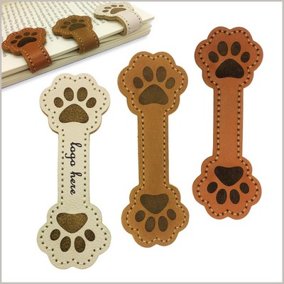 Adorable Canine Paw Magnetic Bookmark, Cute Book Page Holder for Readers