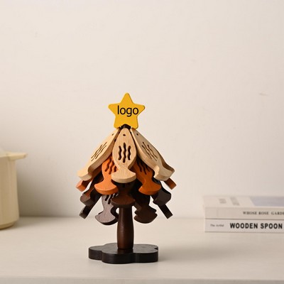 Wooden Tree Trivet for Hot Dishes Kitchen Coasters