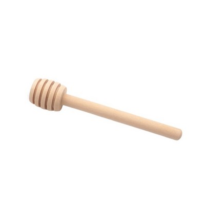 4" Wooden Honey Dipper Stick