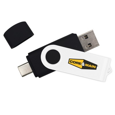 iClick Scottsdale Flash Drive Type A & C-OS-SWWHT