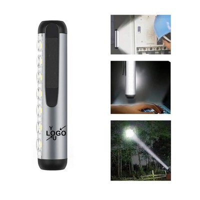Magnetic USB Rechargeable LED Flashlight