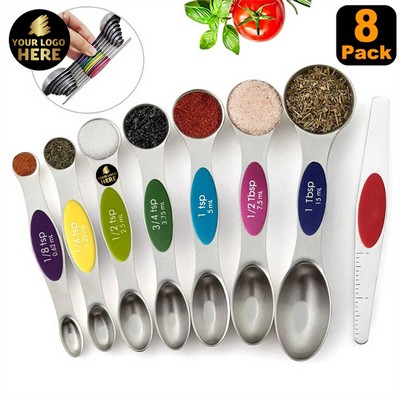 Magnetic Stainless Steel Measuring Spoon Collection