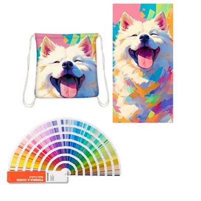 2" 1 Sublimation Foldable Beach Towel Backpack