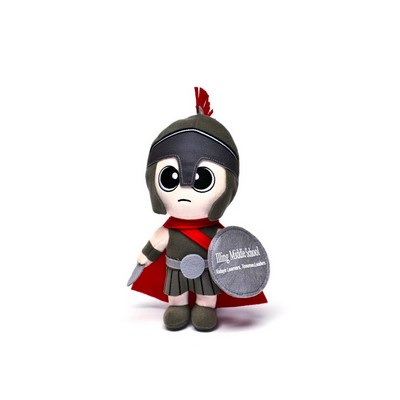 8" Trojan Spartan (Warrior) Plush Toy Stuffed Animal Mascot