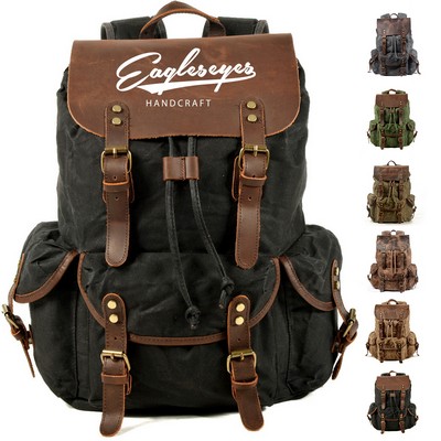 Waterproof Canvas Backpack