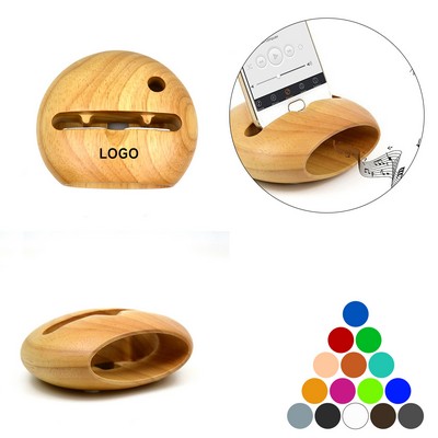 Wooden Phone Stand Amplifier