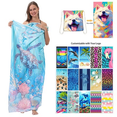 2" 1 Packable Towel Bag