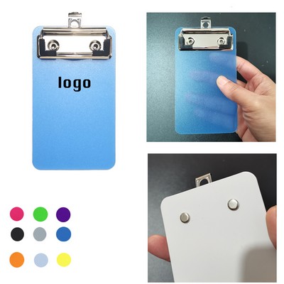 5.9" x 3.9" Plastic Clipboard