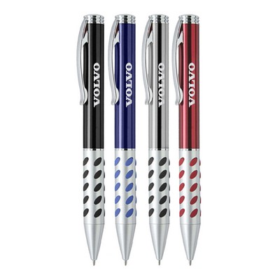 Union Printed - Link Solid Brass Twist Metal Pen