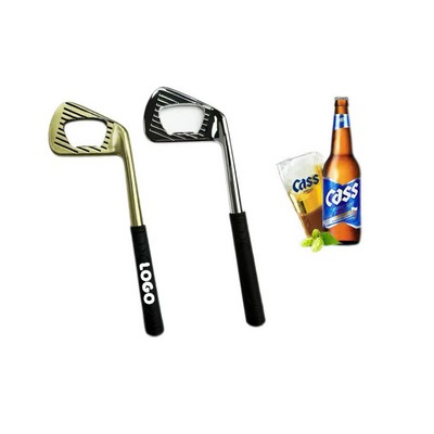 Golf Iron Zinc Alloy Bottle Opener