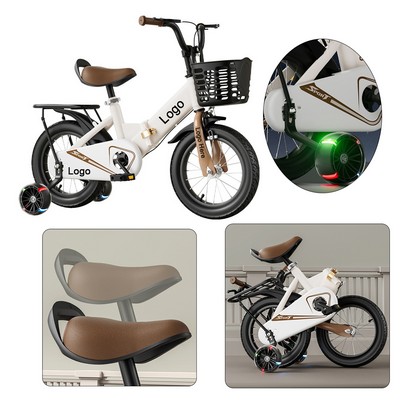 Folding Kids Bike Safe Portable Ride For 2-9 Years Old Boys Girls