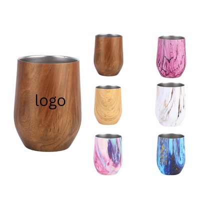 12 Oz Insulated Stemless Wine Tumbler