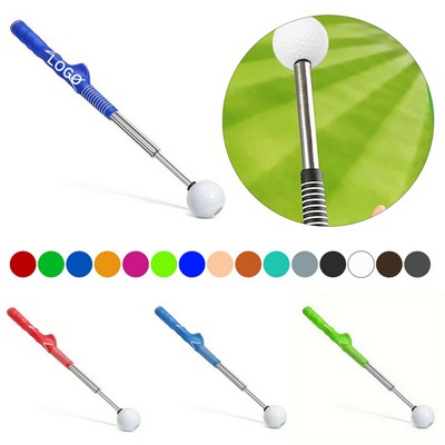 Retractable Golf Swing Aid