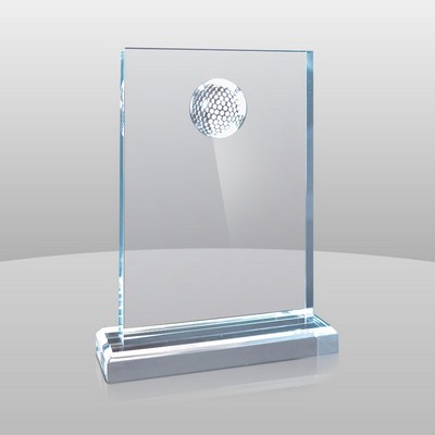 Blue Golfer Award (8"x6"x2")