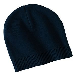 Port Authority 100% Cotton Beanie.