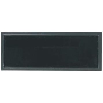 Name Badge - Frames - Black - Fits 1" x 3"