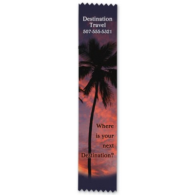 2"x10" Full Color Custom Ribbon