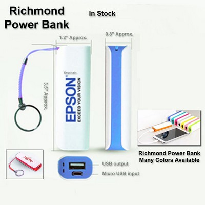 Richmond Power Bank 2800 mAh No Extra Tariff