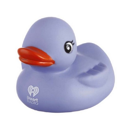 Rubber Purple Duck Toy