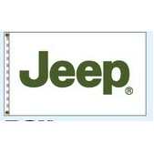 Authorized Dealer Free Flying Drape Flags (Jeep®) (2.5' x 3.5')