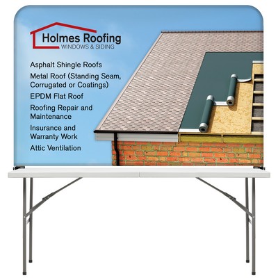 6' Table Top Hardware & Medium Banner Kit