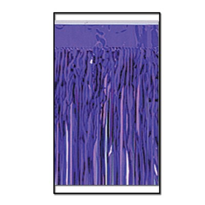 Flame Resistant 2-Ply Metallic Fringe Drapes