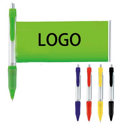 Translucent Solid Colored Banner Pen