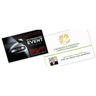 Full Color 14 pt. C2S 1 Sided Postcards w/Standard Raised Foil Front (4"x 6")