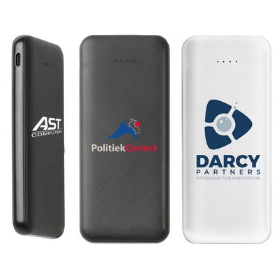 Portland Texture Power Bank 5000 mAh