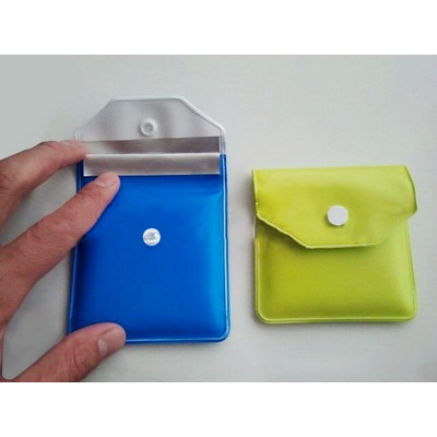 Portable Compact Pocket Ashtray Cigarette Ash Pouch - Fireproof - PVC Odorless -Assorted Colors