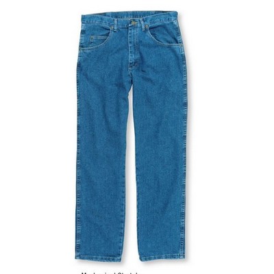 Wrangler® Rugged Wear® Men's Stonewashed Blue Relaxed Fit Flex Denim Jeans