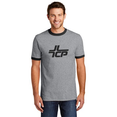 Port & Company Core Cotton Ringer Tee