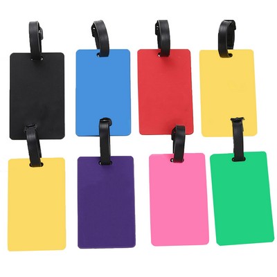PVC Identifier Card Holder Luggage Tag