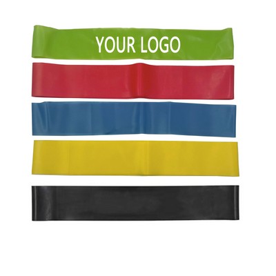 Latex Fitness Resistance Bands MOQ 100PCS