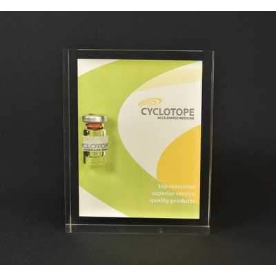 Lucite Rectangle Embedment Award (3"x5"x7/8")