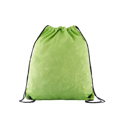 Sports Jersey Mesh Drawstring Bag