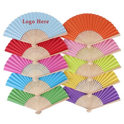 Custom Asian Paper Fan